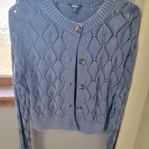 Buffalo David Bitton Lavender Cardigan with Button Accents